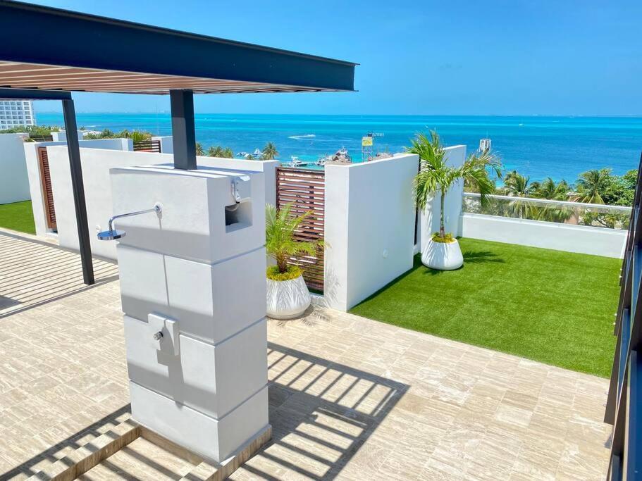 Panoramic Penthouse Apartment Cancun Bagian luar foto