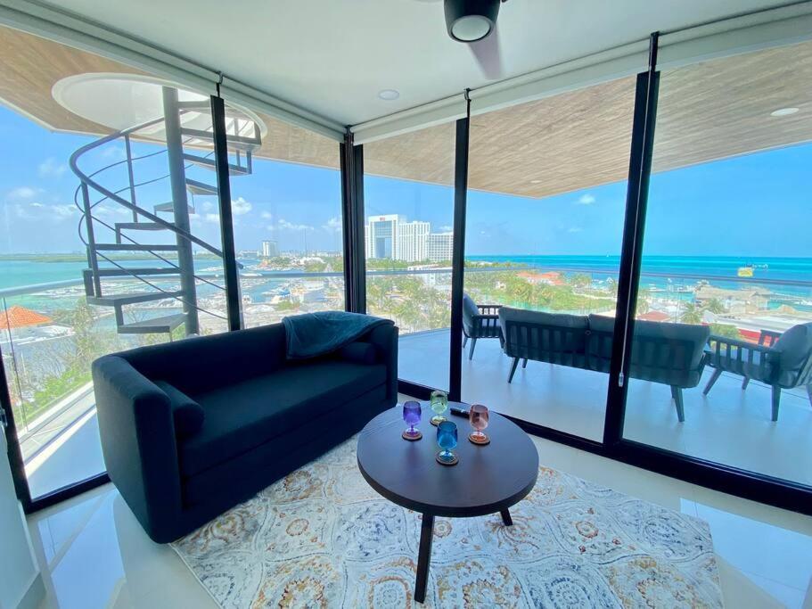 Panoramic Penthouse Apartment Cancun Bagian luar foto