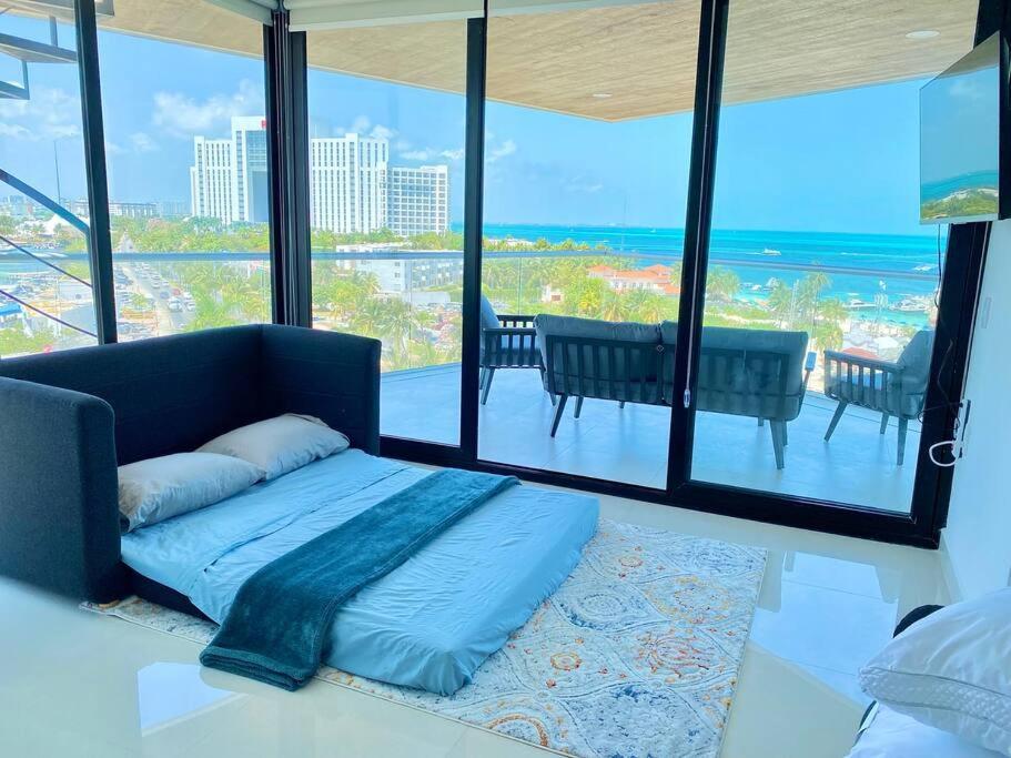 Panoramic Penthouse Apartment Cancun Bagian luar foto