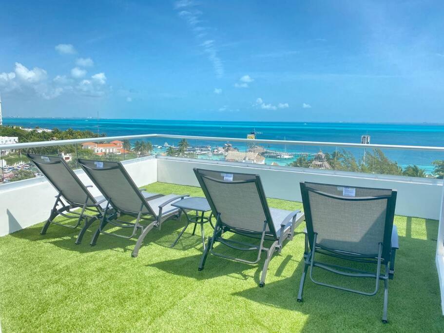 Panoramic Penthouse Apartment Cancun Bagian luar foto